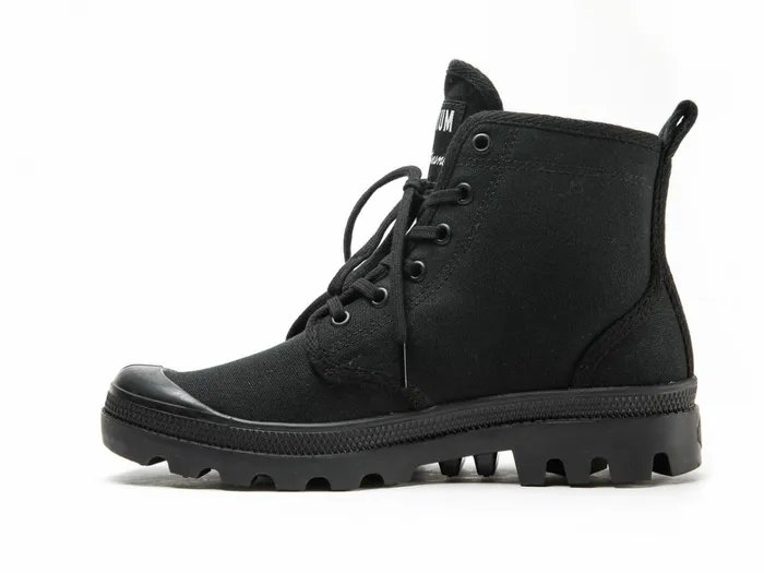 Palladium Pallabrousse X Kitsune Blackblack Kids Boots