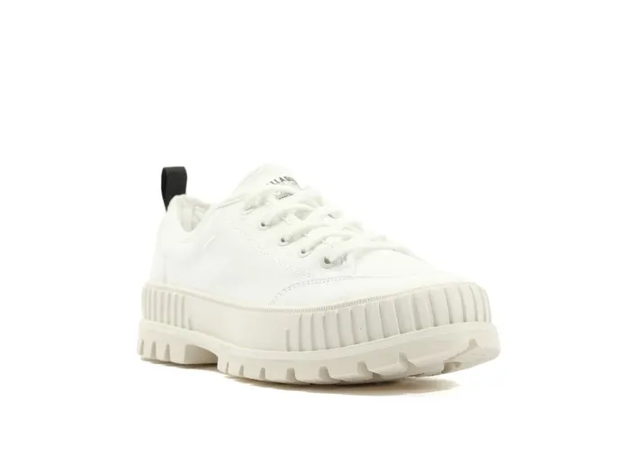 Palladium Pallashock Lo Organic 2 Star White Kids Sneakers