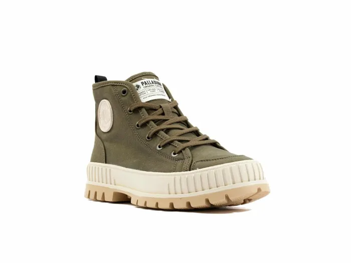 Palladium Pallashock Organic 2 Olive Night Men Sneakers