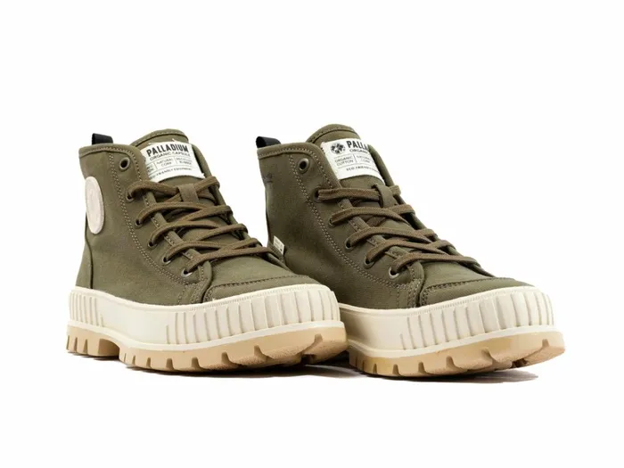 Palladium Pallashock Organic 2 Olive Night Men Sneakers