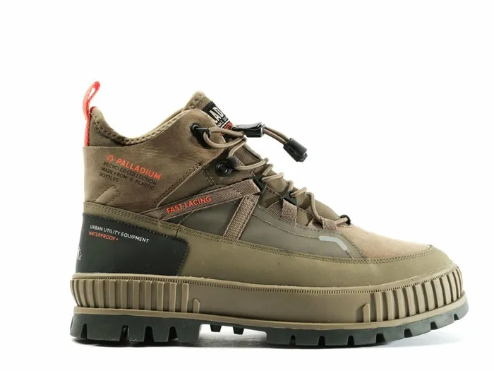 Palladium Pallashock Travel Wp Dusky Green Men Boots