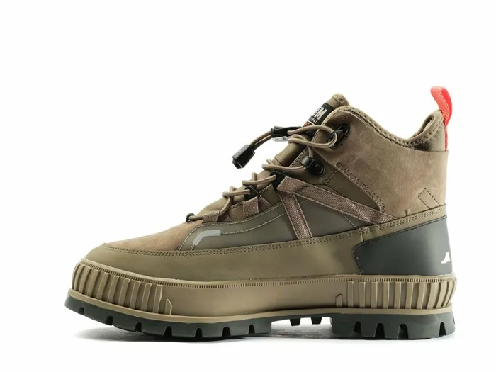 Palladium Pallashock Travel Wp Dusky Green Men Boots