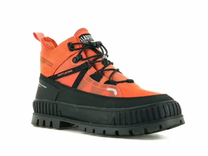 Palladium Pallashock Travel Wp Firecraker Kids Boots