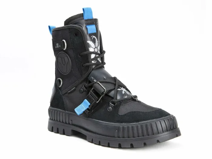 Palladium Pallashock X Destiny Black Kids Boots