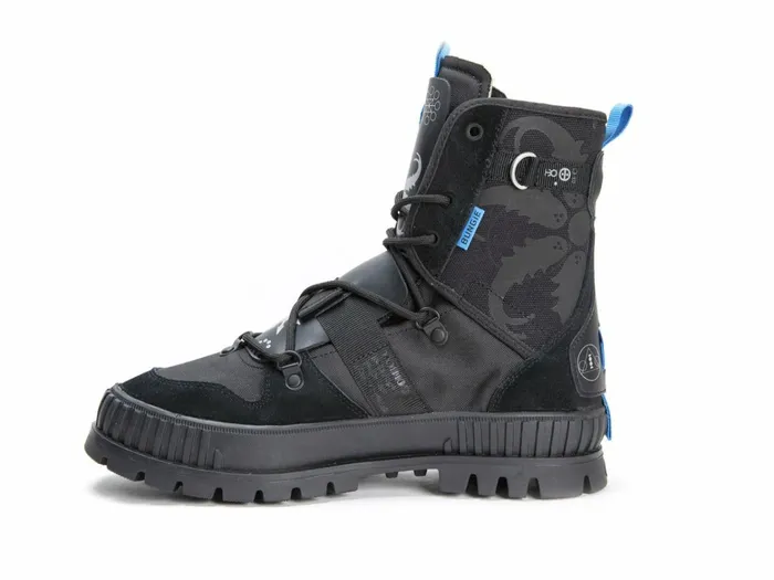 Palladium Pallashock X Destiny Black Kids Boots