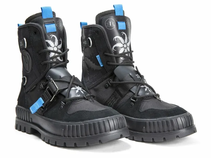 Palladium Pallashock X Destiny Black Kids Boots