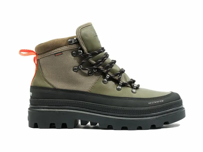 Palladium Pallatrooper Hiker Wp Olive Night Women Boots
