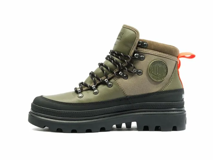 Palladium Pallatrooper Hiker Wp Olive Night Women Boots