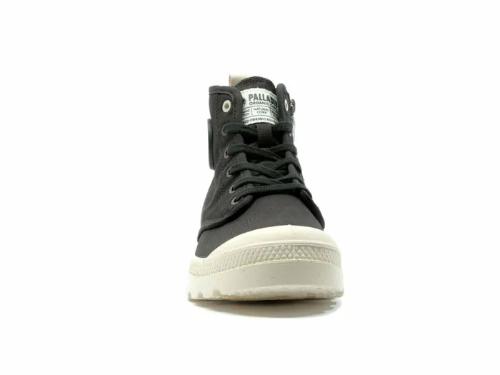 Palladium Pampa Hi Zip Organic Black Kids Boots