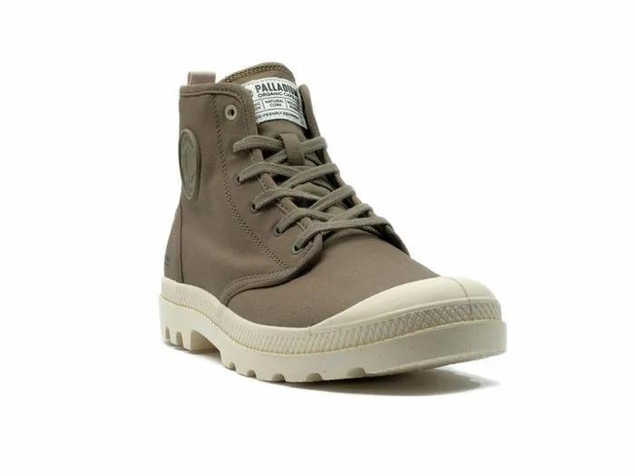 Palladium Pampa Hi Zip Organic Dusky Green Men Boots
