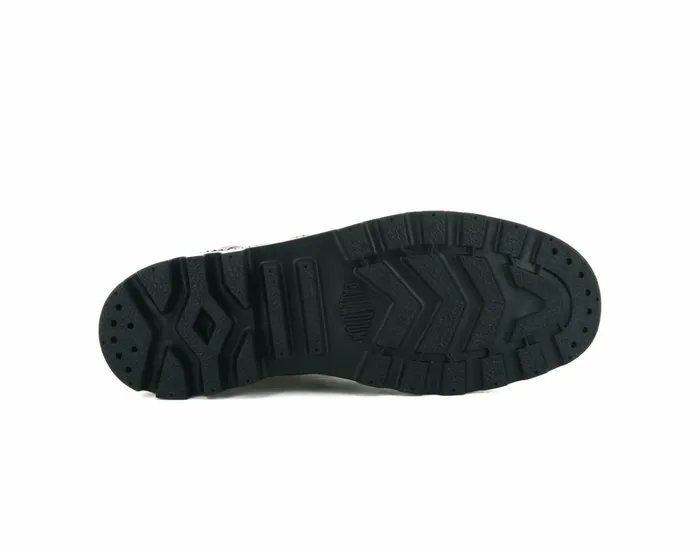 Palladium Pampa Shield Wp Lth Bitter Chocolate Kids Boots