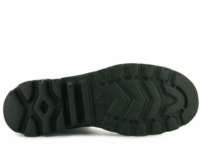 Palladium Pampa Travel Lite Dusky Green Kids Boots