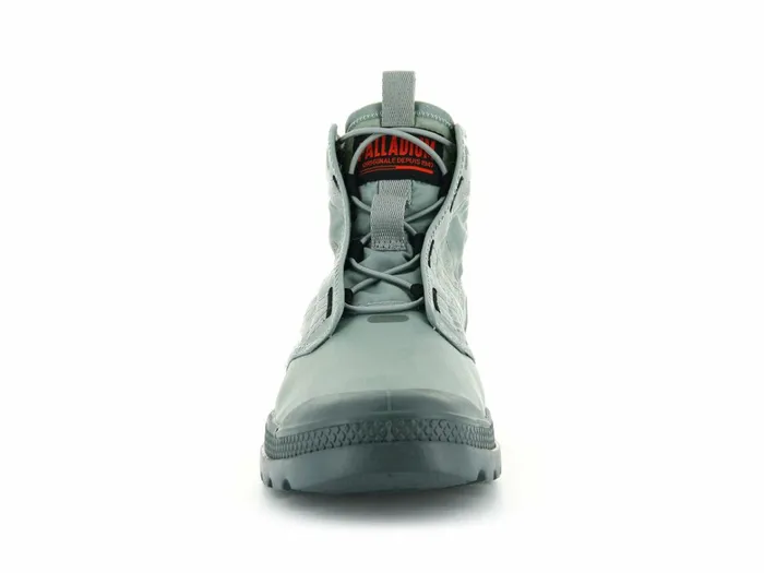 Palladium Pampa Travel Lite Slate Gray Women Boots