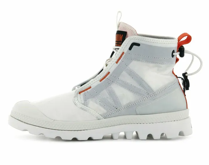 Palladium Pampa Travel Lite Star White Kids Boots