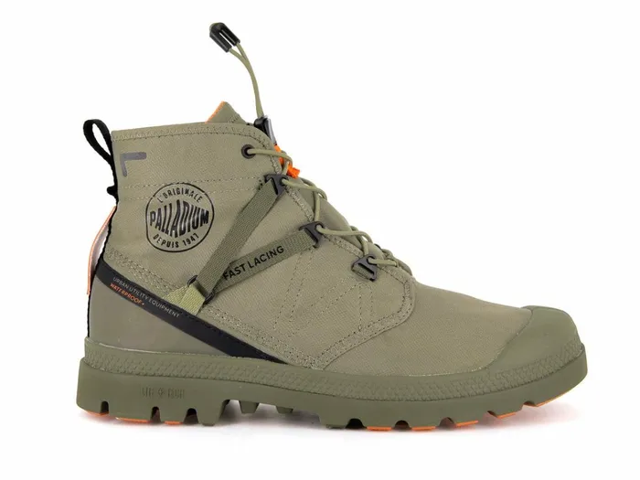 Palladium Pampa Travel Lite Waterproof Dune Kids Boots