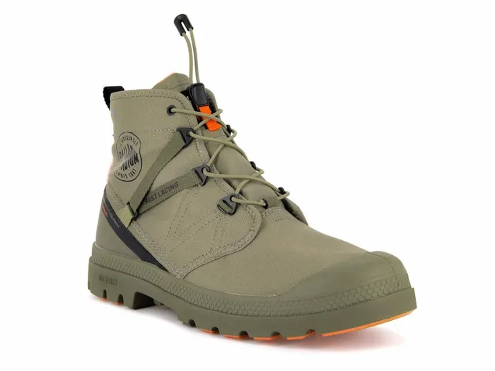 Palladium Pampa Travel Lite Waterproof Dune Kids Boots