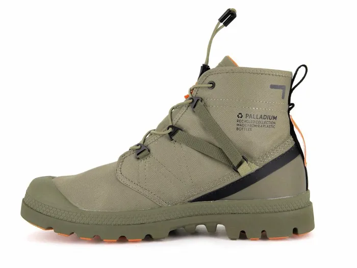Palladium Pampa Travel Lite Waterproof Dune Kids Boots
