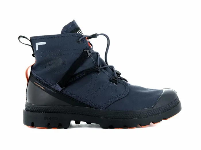 Palladium Pampa Travel Lite Waterproof Mood Indigo Women Boots