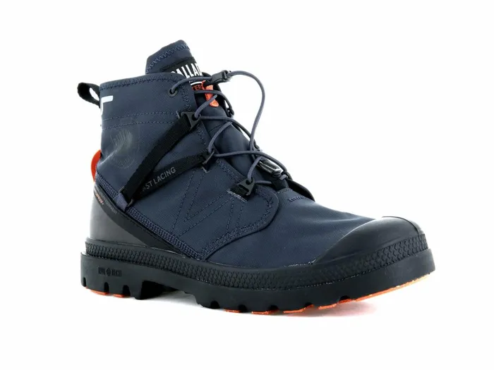 Palladium Pampa Travel Lite Waterproof Mood Indigo Women Boots