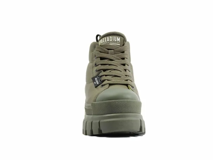 Palladium Revolt Boot Overcush Olive Night Women Boots
