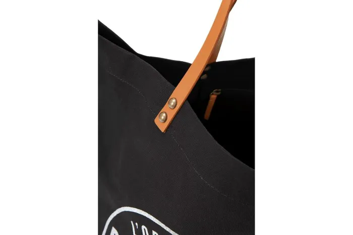 Palladium Round Logo Tote Bag Black Women Bags