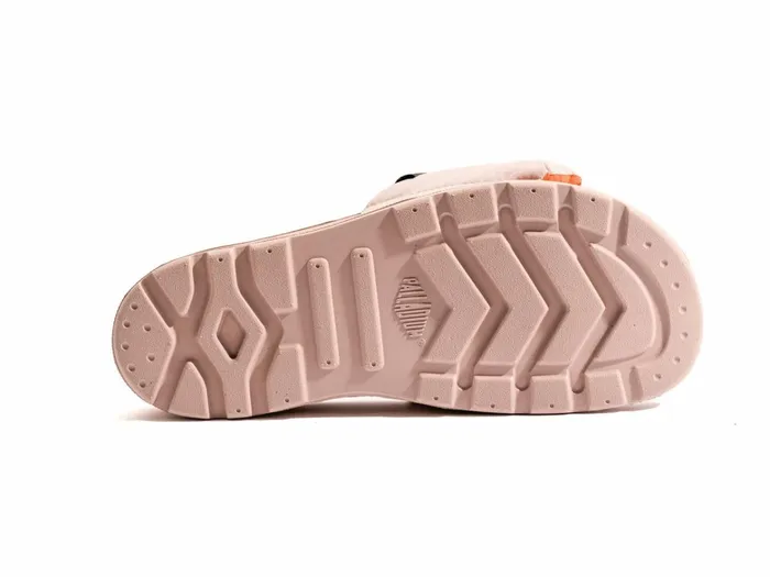 Palladium Solea Slide Pad Rose Smoke Women Sandals