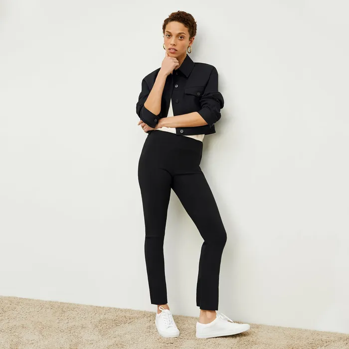 Pants The Foster Cigarette Pant 8211 PowerStretch Black M M LaFleur Women