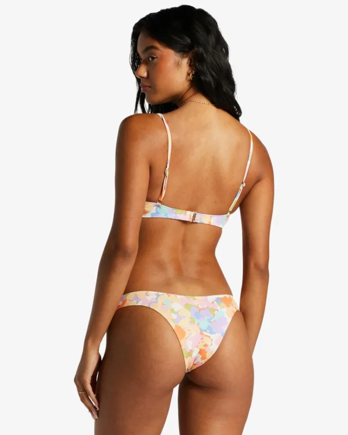 Paradise Cove Ruched Bralette Bralette Bikini Top Multi Women Billabong Bikinis