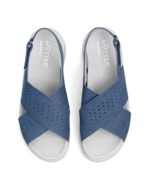 Paros Sandals Blue Women Hotter Walking Sandals