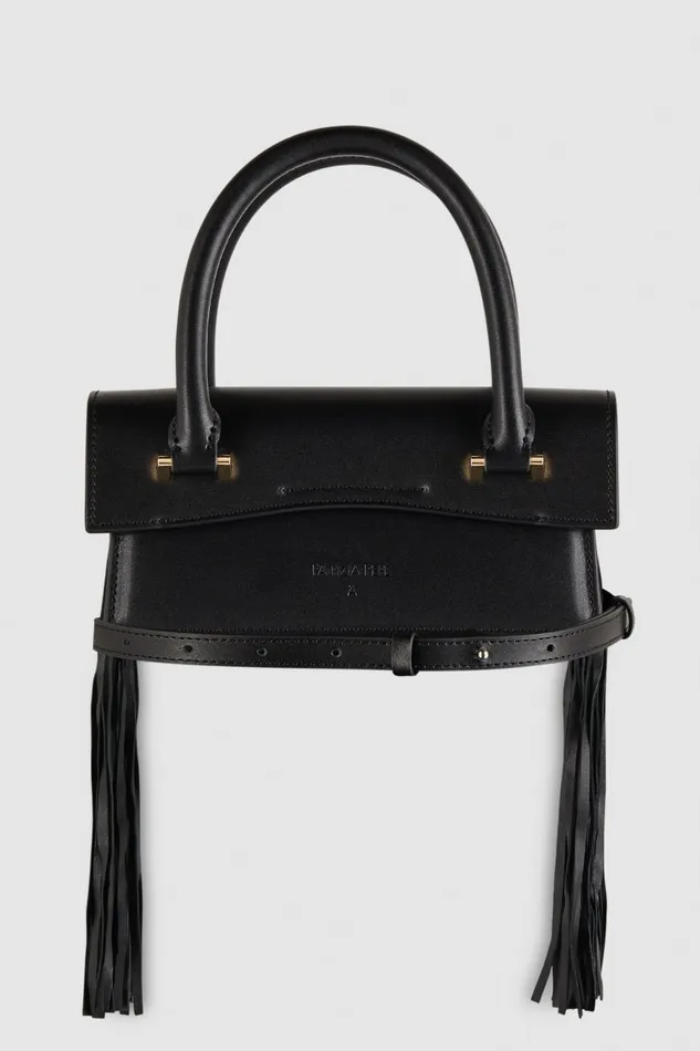Patrizia Pepe Fly Bamby Flamenca Black Nero Bags Handbags