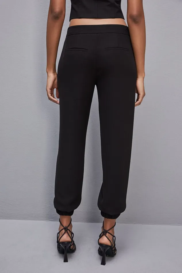 Patrizia Pepe Lowwaisted Jogger Pants Black Nero Apparel Joggers