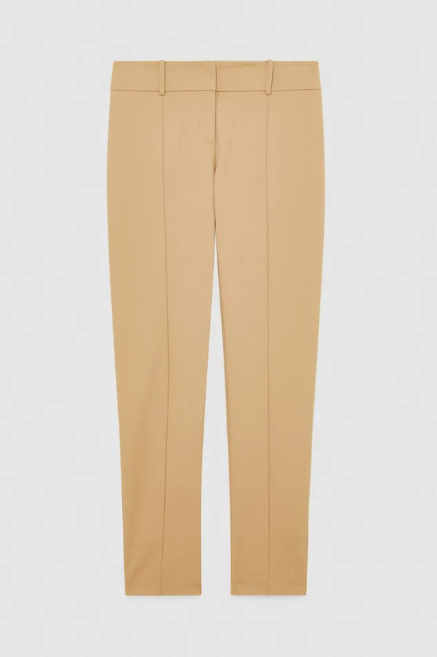 Patrizia Pepe Slim Pants Beige Triking Beige Apparel Slim and Skinny