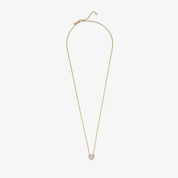 Pendant Necklaces Women Pandora Elevated Heart Necklace Gold
