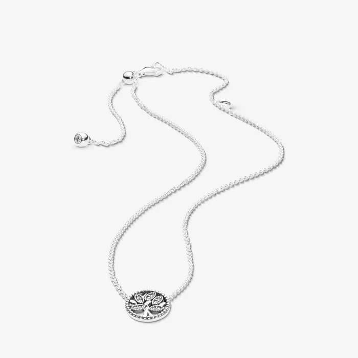 Pendant Necklaces Women Pandora Sparkling Family Tree Necklace