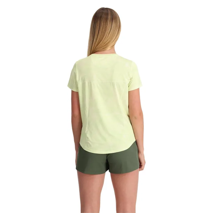 Performance Womens Spyder Arc Short Sleeve Tech Tee 8211 Spearmint