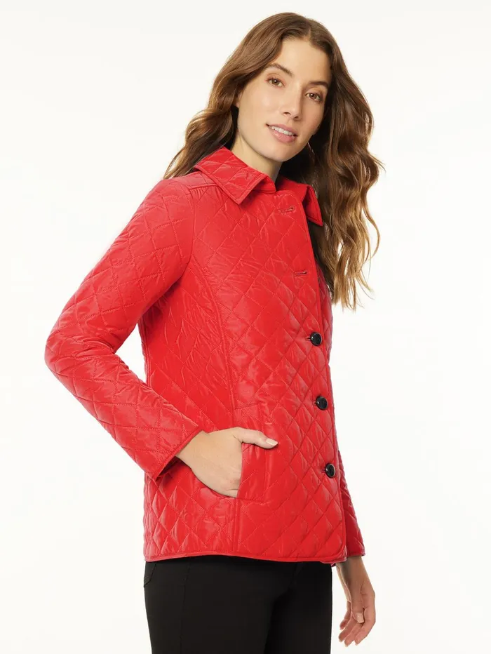 Petite FiveButton Quilted Jacket Women Jones New York Petite Blazers Petite FiveButton Quilted Jacket Women Jones New York Petite Blazers
