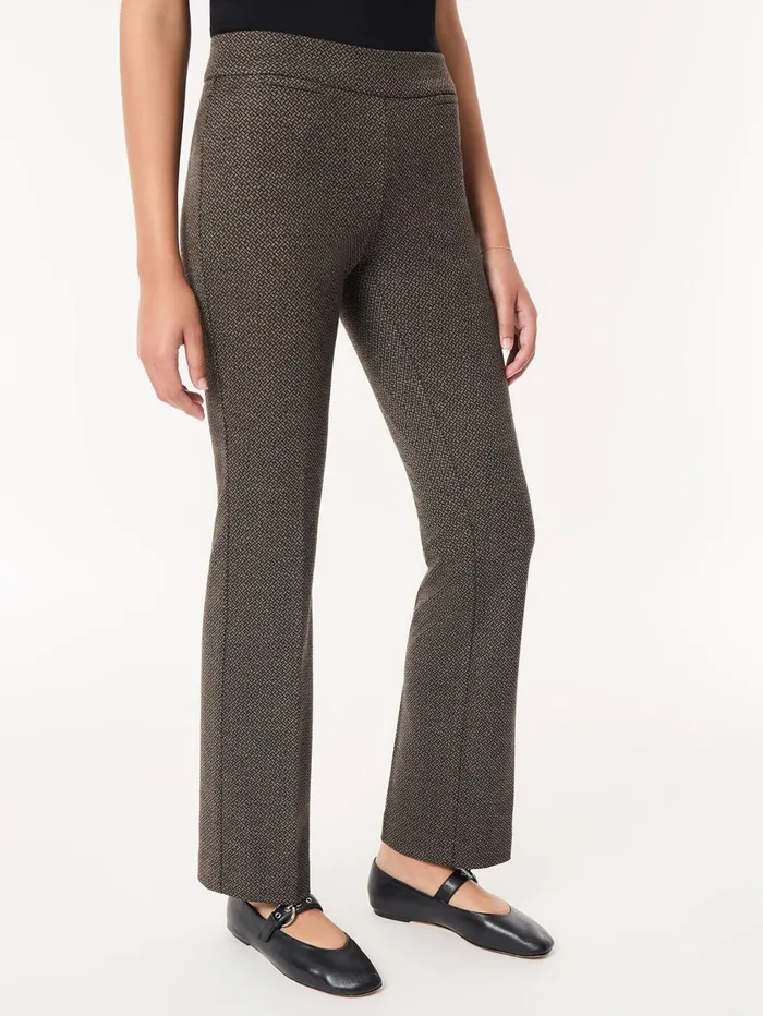 Petite PullOn Boot Leg Pant Knit Jacquard Women Jones New York Petite Pants and Skirts Petite PullOn Boot Leg Pant Knit Jacquard Women Jones New York Petite Pants and Skirts