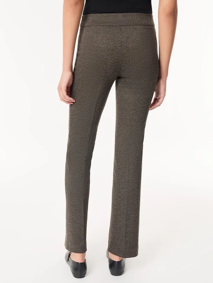 Petite PullOn Boot Leg Pant Knit Jacquard Women Jones New York Petite Pants and Skirts Petite PullOn Boot Leg Pant Knit Jacquard Women Jones New York Petite Pants and Skirts