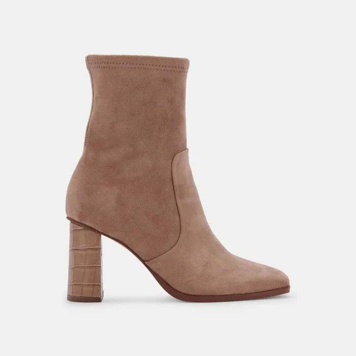 Petya Booties Mushroom Stella Suede Women Dolce Vita Boots and Booties