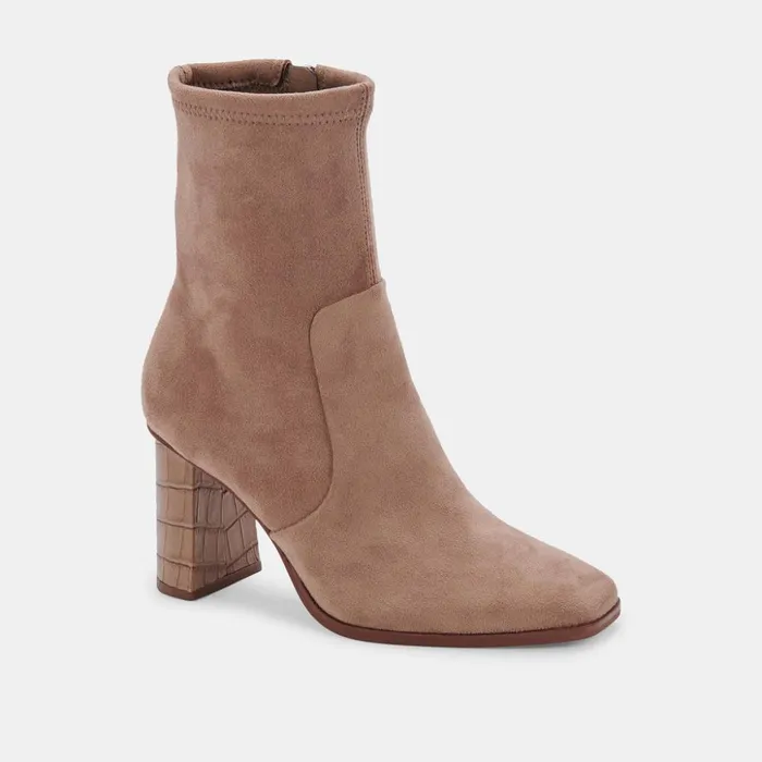 Petya Booties Mushroom Stella Suede Women Dolce Vita Boots and Booties