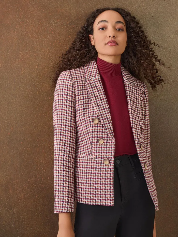 Plus Tweed Faux DoubleBreasted Jacket Women Jones New York Plus Blazers Plus Tweed Faux DoubleBreasted Jacket Women Jones New York Plus Blazers