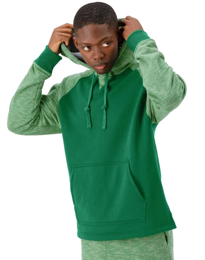 Powerblend Hoodie Stripe Road Sign Greennaturalroad Sign Green Men Champion Hoodies and Sweatshirts