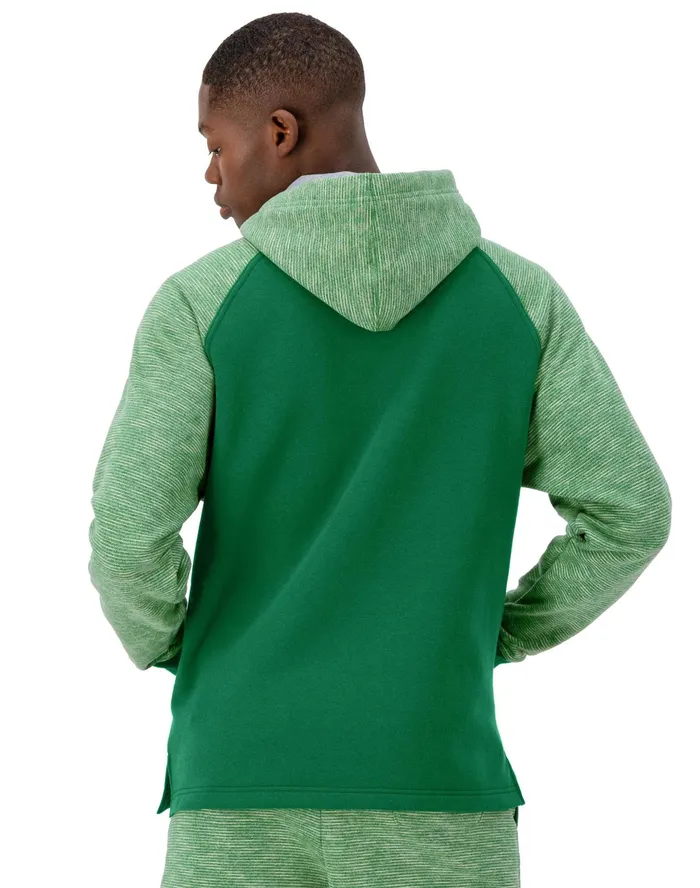 Powerblend Hoodie Stripe Road Sign Greennaturalroad Sign Green Men Champion Hoodies and Sweatshirts