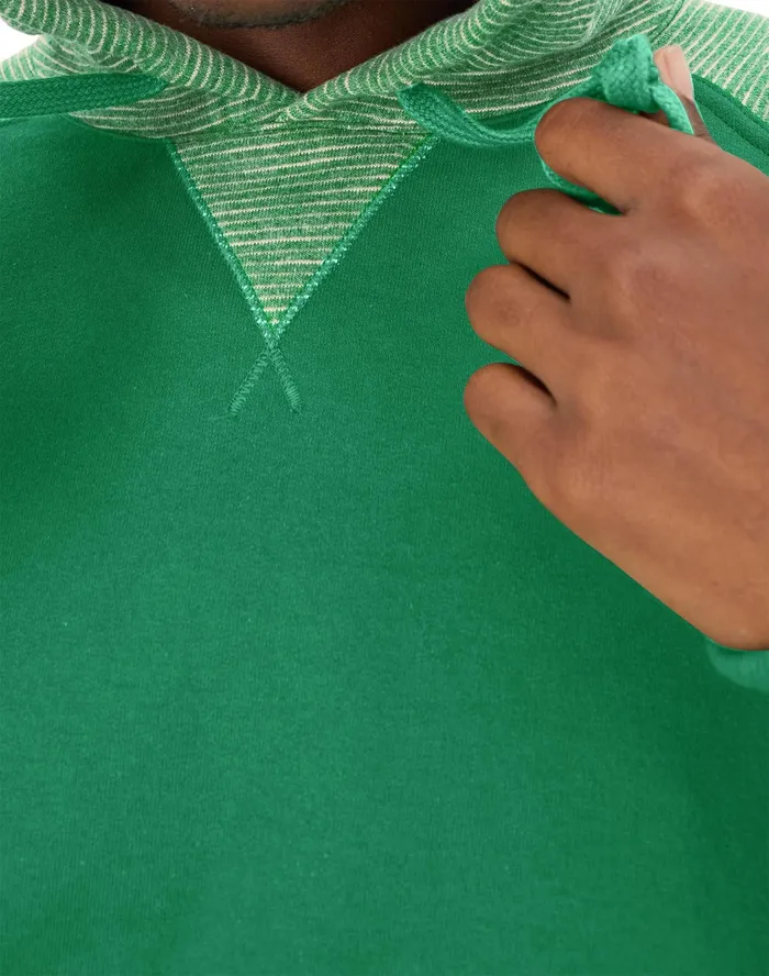 Powerblend Hoodie Stripe Road Sign Greennaturalroad Sign Green Men Champion Hoodies and Sweatshirts