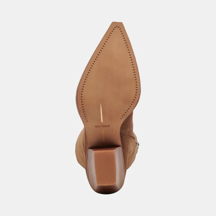 Raj Boots Brown Suede Women Dolce Vita Boots and Booties