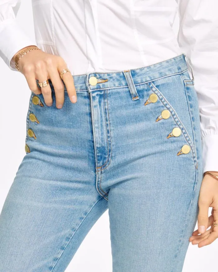 Ramy Brook Denim Women Helena HighRise Skinny Jean Light Wash