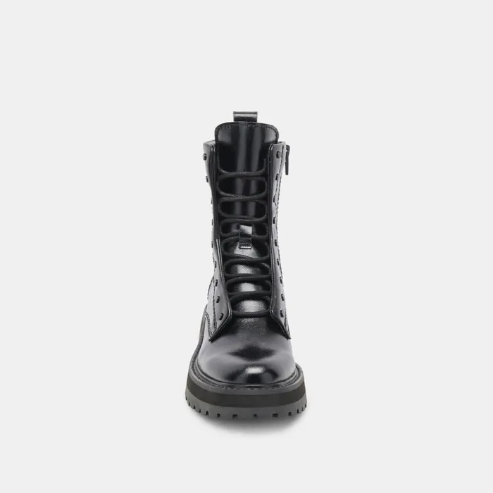 Ranier Boots Midnight Crinkle Patent Women Dolce Vita Boots and Booties