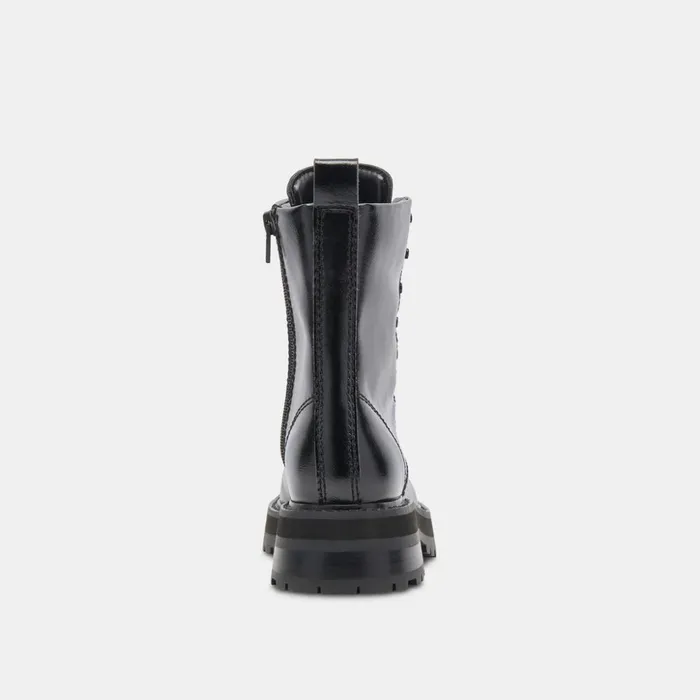 Ranier Boots Midnight Crinkle Patent Women Dolce Vita Boots and Booties