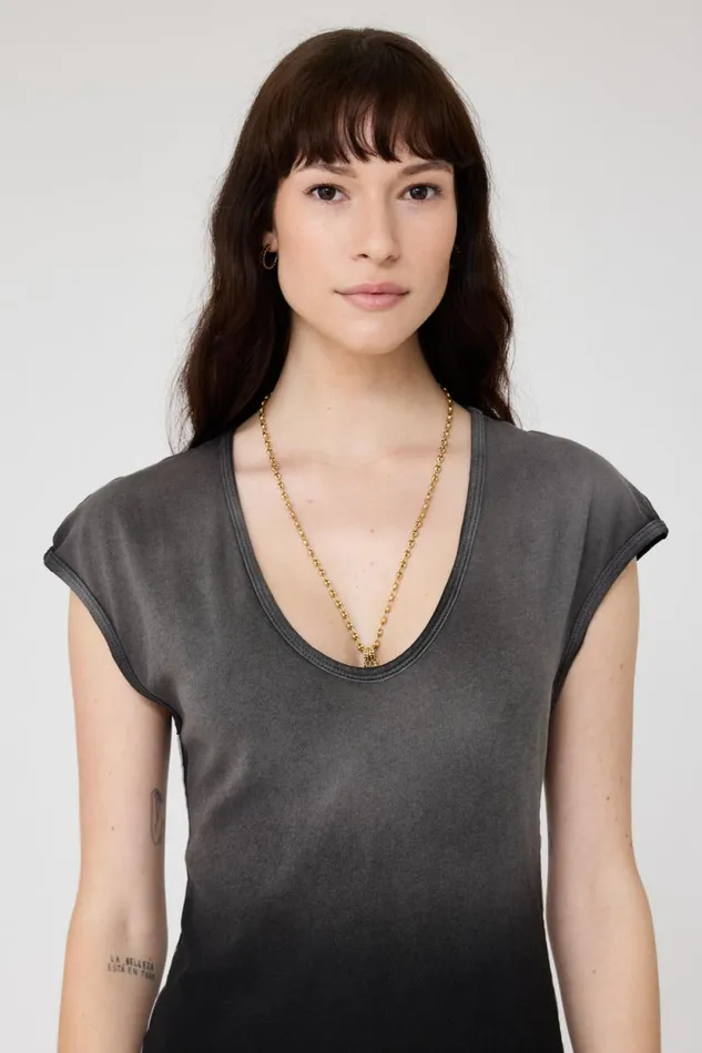 Raquel Allegra Faded Black Century Dress Women Dresses