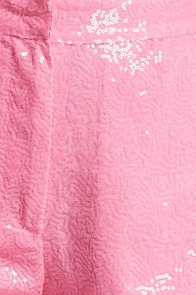 Rayden Shorts 8211 High Waisted Sequin Shorts In Pink Women Showpo Shorts